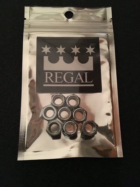 REGAL Quality Axle nuts. 8 Pack