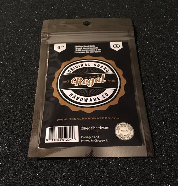 1" inch REGAL Premium Skateboard Hardware