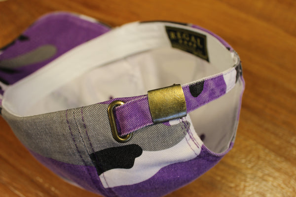 The "PURPLE HAZE" Camo Strapback hat