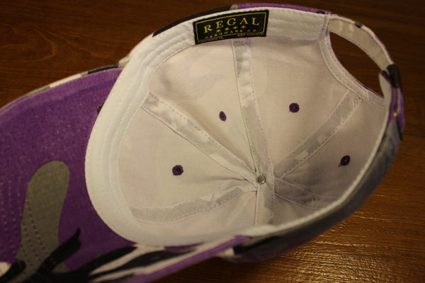 The "PURPLE HAZE" Camo Strapback hat