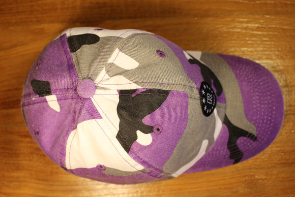 The "PURPLE HAZE" Camo Strapback hat