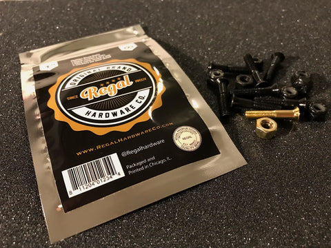 1" inch REGAL Premium Skateboard Hardware